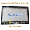 Schermata 14''Per spin 3 SP31451 SP31452 Digitalizzatore touch laptop N17W5 LCD Screen Visualizza assemblaggio con frame