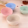 Bowls 4PCS/Set 6inch Fiber Rice Simple Household Dish Soup Storage For Women Men Children Kitchen Tools