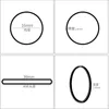 16 * 1,4 mm Black Office Ring Rubands Rubbers Strong Elastic Bands Stationery Holder Band Loop School Office Supplies