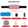 ZJZK 940nm+850nm+660nm Silicone Red Light Belt 24W Near-infrared Therapy Pad For Slimming Lose Weight And Pain Reliever