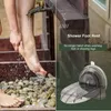 Baignoire Tapis de bain Trempe de pied Douche Pied Reste Pédale Pédale Mur Mont Anti Skid Rasage du support pour laver pour