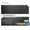 Claviers Nouveau clavier d'ordinateur portable d'origine pour Dell Master G15 5510 5511 5515 5520 VOSTRO 5591