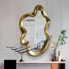 Grande specchio decorativo che fa un trucco a appenderla piena corpo irregolare specchio decorativo bagno espejo grande decorazione della casa