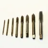 HSS CO5％M35の7PC/セットのコスト販売SpiralStraight Flute Macer Screw Tap M3 M4 M5 M6 M8 M10 M12 SS作業用