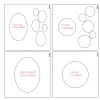 Masking Stencils Oval and Circle Background Template Cutting Dies Scrapbooking Paper Embossing DIY Card Craft Texture Decorative