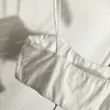 미우 브라 세트면 삼각형 브리핑 속옷 섹시한 작물 탑 디자이너 여성을위한 잠자기