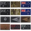 Oceania Australia Nueva Zelanda Samoa Guam IR IR reflectante Patches bordados de goma parches militares insignias de bordado