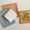 Logo tamponné sur mesure Imprimé enveloppe de luxe Rebus micro-fibre en daim Microfibre Enveloppe de bijoux et sacs-cadeaux d'emballage