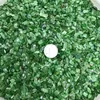 100g Green Jasper Crystal Gravel Mineral Crystal Pipe Perles à la maison ou à la fontaine décor tombe en pierre Degauss Healing Reiki