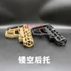 Hollow M4 lightweight rear support tail drag precision strike telescopic support hollow nylon rear support snake toy gun accessories