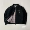 American Detroit Leather Label gewassen spijkerbroek Jacket Jacket Top heren en damesjas