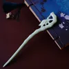 Cerâmica vintage Hairpin Elegante Stick Stick Acessórios de cabelo personalizados ótimos presentes para mulheres meninas