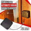 KKFing Punch-Free Automatic Door plus proche 500G-1200G ROPE ROPE RÉTRACTABLE AUTOMATIQUE AUTOMATIQU