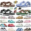 With Box Panda Running Shoes Low Cacao Wow Olive Unc Polar Triple Pink Sneakers Pine Green Mens Women Powerpuff Girls Bubbles Designer Flat Trainers 36-48