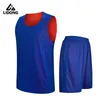 Jersey de basket-ball réversible pour enfants Kits pour enfants pour enfants Kits de formation sportive Shirts Short Uniforms de maillots secs rapides