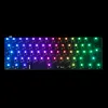 Aksesuarlar YMD62 GH60 ISO RGB FLIAL SICAK SWAP Hotswappable Kailh Socket 60 PCB Tamamen Programlanabilir