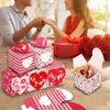 12st/Lot Dragees Valentines Day Packaging Candies Box Decorations Gift Heart Candy Boxes for Sweets Wedding Baptism