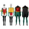 Robin Cosplay Costume Female Sexy SwimeWear Cloak Outfits Manlig rollspel Jumpsuit Cloak Mask Halloween Carnival Disguise