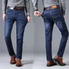 Jeans masculin Stretch Automne / Hiver Style Straight et Pantal