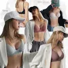 Bras finetoo Женские беспроводные беспроводные бюстгальтеры Deep V Badded Bralette S-Xl