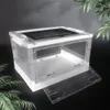 Eco-friendly Turtles Tank Breathable Portable Reptile Feeding Box Tortoise Habitat Pet Breeding Tank Pet Terrarium