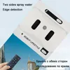 Robot Window Cleaner Two Sides Water Spray 52ml Robotic Cleaning Washer Auto Glass Wiper Machine Automatic Edge Detection
