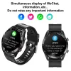 Titta på nya HW20 SMART Watch Men ECG+PPG Smartwatch Waterproof Bluetooth Call Heart Rate Monitoring Meddelande Påminnelse Sports Watch Men