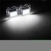 2 PCs CANBUS LED Número do carro Montagem de luz da placa para Mercedes Benz W204 W212 W216 W221 W207 W218 Lâmpada automática LUCES 6000K