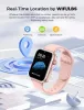 Смотреть новый 4G Children Smart Watch Sos GPS SIM -локация Tracker 1.85 Полный сенсорный экран kids Smart Watch Video Call Ip67 Водонепроницаемый