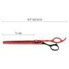 8インチMeisha Professional Pet Dog Grooming Shirsing Shears Shears Japan Steel Puppy Cat Haircut Styling Tool B0059A