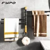 Fypo 3/3/4/5 батончики для полотенец, аксессуары для ванной комнаты, настенный держатель полотенец поворотный полотенце