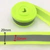 5 Yards Sicherheitsreflektieren auf Stoffbandgurtweste Gurtband 20mm/10 mm