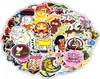 100 PCS Imperproof Mix Cartoon Sticker Toy for Kids Decals Graffiti Anime Sticker Gift For Children DIY Bicycle Suitcase Notebook 3552864