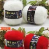 Dzianin Lot 2Ply ręczny szydełkowy Sweter Kolory przędzy Supersoft Mohair Plush Nicika splot dziecku wełna rzemieślnicza