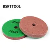 BSRTTOOL 3/4/5inch 2st/Lot Diamond Sponge Polering Kuddar Våt slipning Buffing Disc For Granite Marble Stone Polish Cleaning Tool