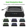 Console de jeu Refroidissement du support de ventilateur Base à 3 vitesses réglables avec un port USB LED LED pour Xbox Series X Holder Accessoires de jeu