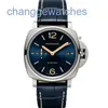 Watch Match Motchical Luxury prêt à prendre - Pana Hai Lu Mino du Er Er Série PAM00927 Automatique mécanique Blue Face Fashion Mens Watch