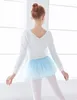 Çocuklar V Boyun Uzun Kollu Dans Koreli Sweater Kızlar Kış Sonbahar Sıcak Yüksek Bel Dans Balesi Kazak