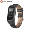 Кожаный ремень Mijobs для Amaster Smart Watch Sport Band2 COR 2 браслеты для Huami AmaMfit Band Cor 2 Smart Bracelet Bracelet