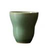 ティーウェアセットcha xiang ji yue kiln celadon glaze tea cup juxion