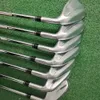 Novo conjunto de ferro preto 790 Irons Sier Golf Clubs 4-9p R/S Flex Aço eixo com tampa da cabeça (Order sem comentários Padrão preto)