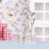 1:12 Dollhouse Miniature Glass Vase Glass Bottle Storage Tiny Jar Vial For Doll House Decor Toy