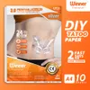 Gewinnertransfer Silver Tattoo Transferpapier druckbare DIY Temporäre Tattoos für Inkjetlaser Drucker A4 Tattoo Druckpapier