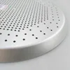 Metal Pancake Pizza Tray Nonstick Pizza Baking Pan Aluminum Pizza Screen Pasta Baking Tray Pizza Dishes Holder Bakeware Baking