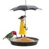 Outros suprimentos de pássaros pendurados alimentadores selvagens 1pcs alimentadores domésticos ao ar livre Acessórios criativos de jardim à prova de vazamentos