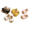 Baby Girl Summer Sandals Fashion Cute Ruffle Flats Nonslip Casual Soft Sole Spädbarn First Walkers Shoes Toddler 240402