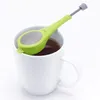 Creative Tea Strainer Reusable Tea Infuser Built-in Plunger Portable Food-grade Plastic Tea&Coffee Strainer Kitchen Gadgets