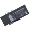 Batteries 7.6V 68Wh GJKNX Batterie d'ordinateur portable d'origine pour Dell Latitude E5480 E5580 E5490 E5590 pour Dell Precision M3520 M3530 GD1JP