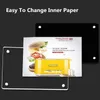 Mini Magnetic Price Label Card Card Tag Photo Picture Frame Block Small Stick Acrylic Sign Sign Sign