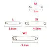 20pcs Child Safety Pin Simple Insurance Brooch Closed Pin Paper Clip Clothes Tag Pins Sewing Tools Small Safety Paper Clip